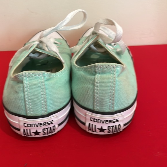 CONVERSE ALL STAR MINT GREEN (womens 9, mens 7) - Picture 3 of 7